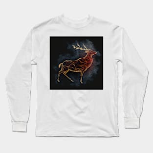 Stag Wisps 13 Long Sleeve T-Shirt